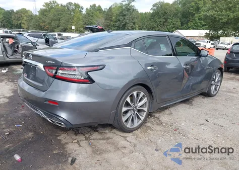 2021 Nissan Maxima Platinum Xtronic Cvt из США, поврежденный, VIN 1N4AA6FVXMC514617